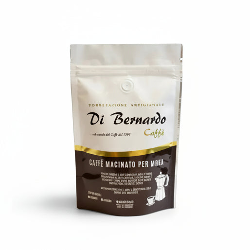 Ground coffee for moka pot