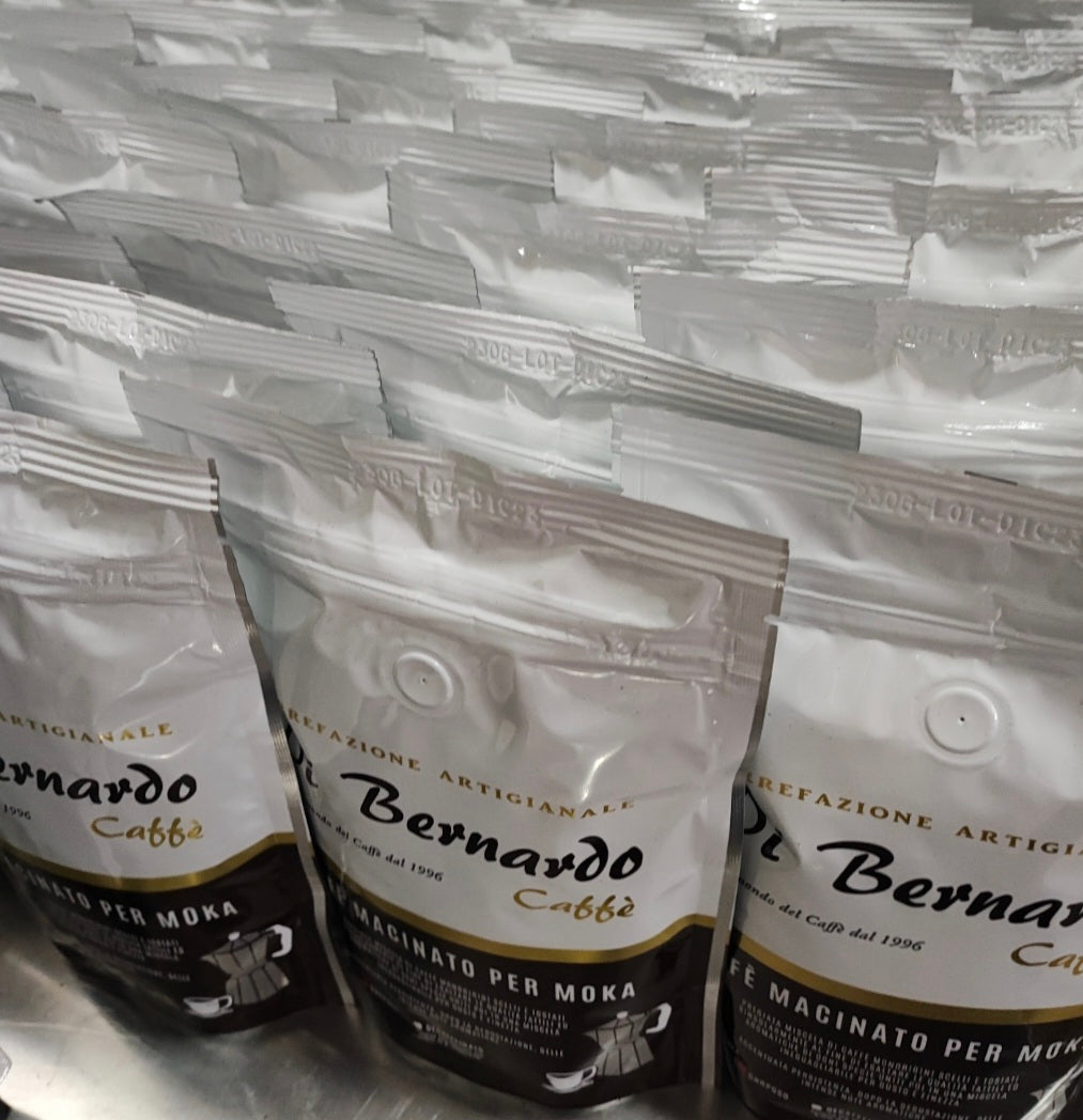 Ground Coffee for Moka Pot – Decaffeinated | By Bernardo